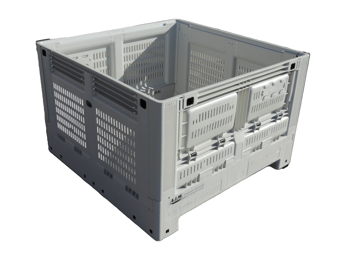 Farm Produce Folding Bins | AIM Sales | Australia